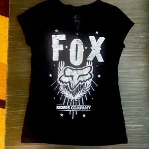 Fox riders co black t-shirt